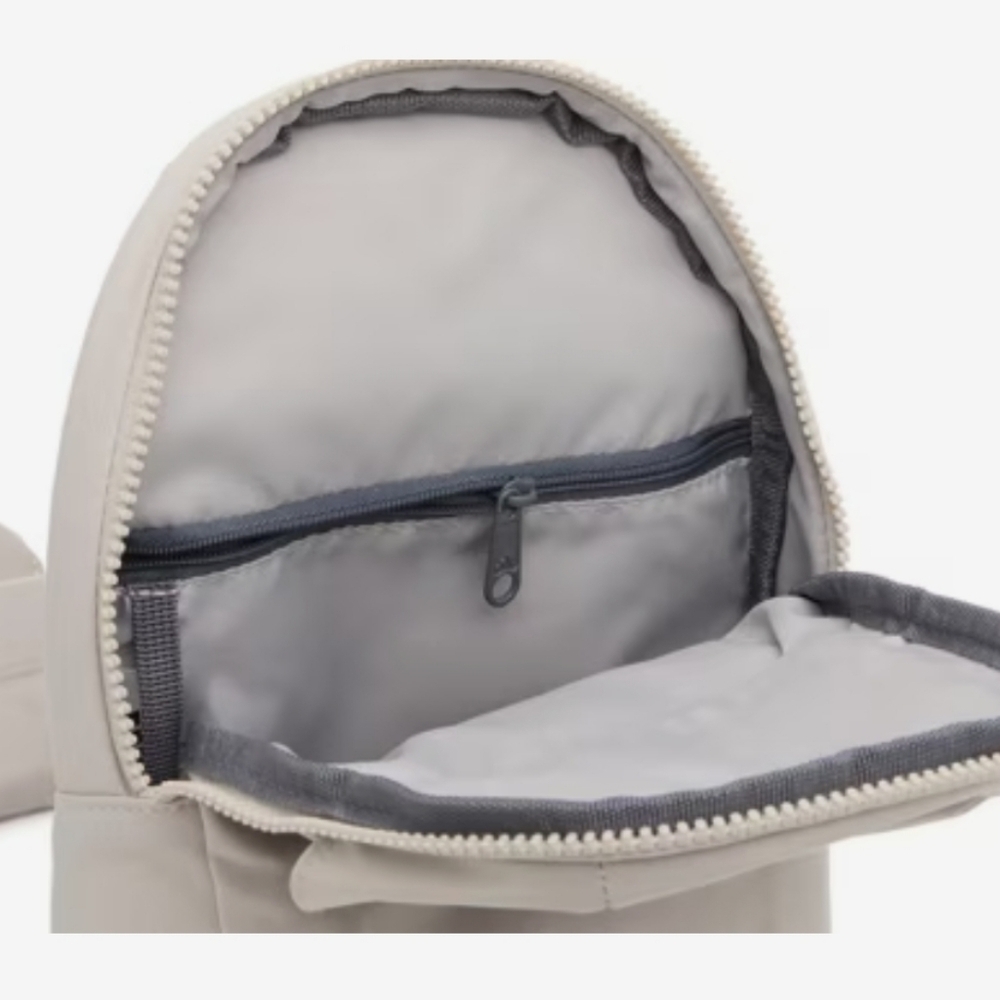 adidas Gray Sling Mini Backpack Unisex - Picture 3 of 4